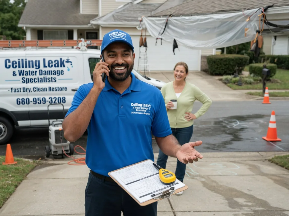Ceiling Leak Cleanup Sylvania, OH FAQs